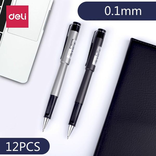 gel pens deli pen set 12pcs black 1.0 business office signature sign single calligraphy school writing supplies
gel pens deli pen set 12pcs black 1.0 business office signature sign single calligraphy school writing supplies