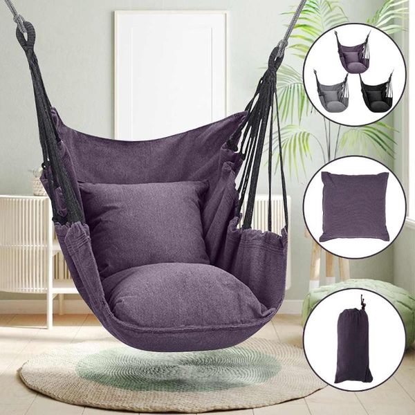 camp furniture in-stock garden hammock hanging chair swing seat with cushion pillow for indoor outdoor 51.18*39.37inch
camp furniture in-stock garden hammock hanging chair swing seat with cushion pillow for indoor outdoor 51.18*39.37inch