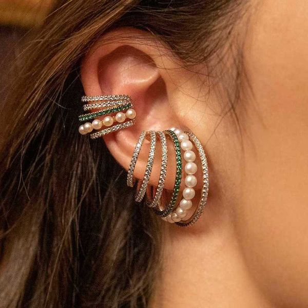 hoop & huggie luxury paragraph pearl female french high-end vintage color fashion ladies party earrings, Golden;silver
hoop & huggie luxury paragraph pearl female french high-end vintage color fashion ladies party earrings, Golden;silver