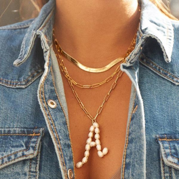 pendant necklaces letter a-z fresh water pearl initial chain link alphabet necklace for women fashion jewelry gift, Silver
pendant necklaces letter a-z fresh water pearl initial chain link alphabet necklace for women fashion jewelry gift, Silver
