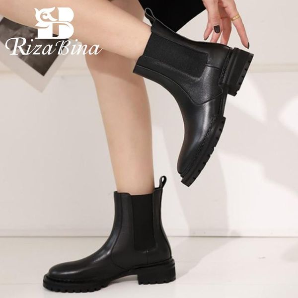 boots rizabina size 33-40 women ankle real leather square toe winter ladies shoes fashion cool short daily footwear, Black
boots rizabina size 33-40 women ankle real leather square toe winter ladies shoes fashion cool short daily footwear, Black