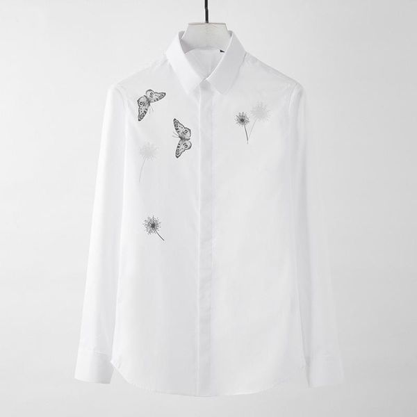 shirt men elegant butterfly printed chemise homme casual slim long sleeve cotton for plus size -4xl men's shirts, White;black
shirt men elegant butterfly printed chemise homme casual slim long sleeve cotton for plus size -4xl men's shirts, White;black