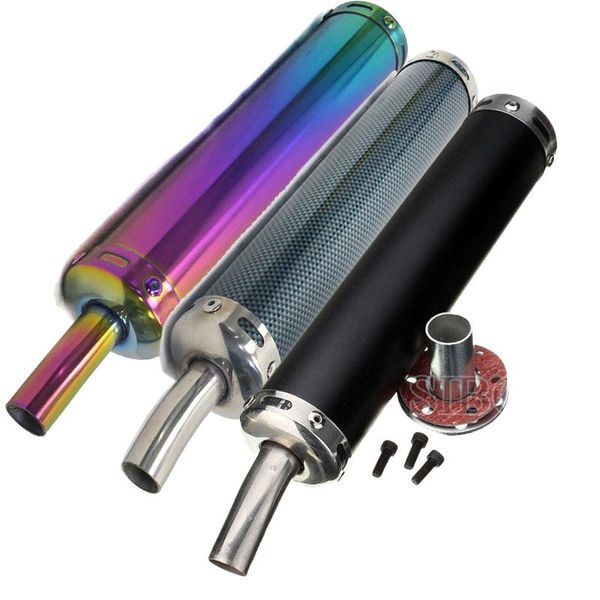 6x28cm universal motorcycle exhaust muffler pipe adjustable street scooter motocross escape moto ak168 system
6x28cm universal motorcycle exhaust muffler pipe adjustable street scooter motocross escape moto ak168 system