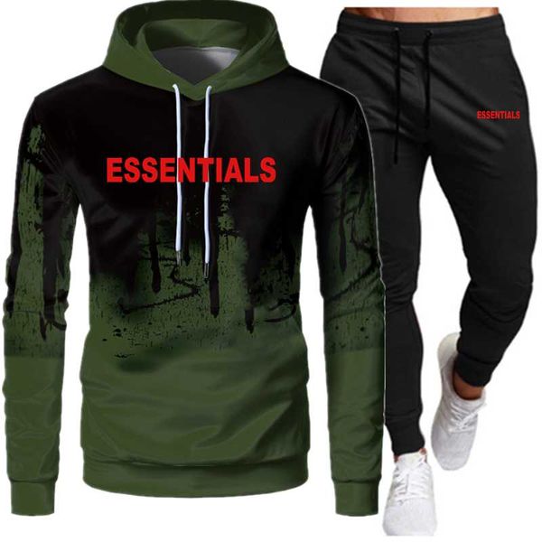 men's tracksuits track suit spring and autumn hoodie pants 2-piece set 2021 running brand sweat shirt jogger sweatpants, Gray
men's tracksuits track suit spring and autumn hoodie pants 2-piece set 2021 running brand sweat shirt jogger sweatpants, Gray