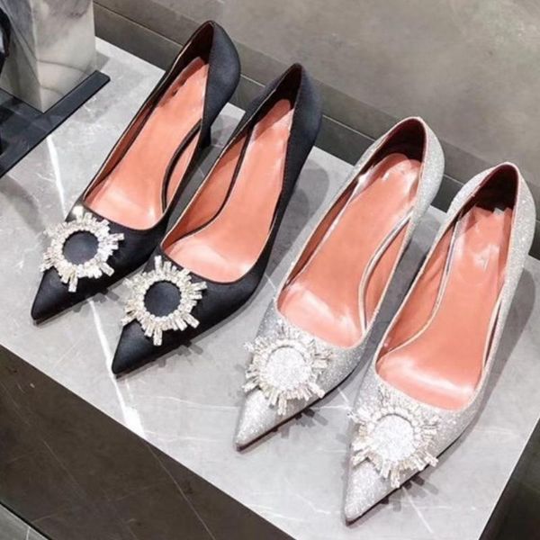 dress shoes 2021 women's fashion stiletto heels sun buckle sequin wedding pumps women, Black
dress shoes 2021 women's fashion stiletto heels sun buckle sequin wedding pumps women, Black