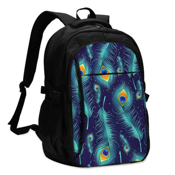 backpack lapschool backpacks peacock feather usb charging business travel bag classic design
backpack lapschool backpacks peacock feather usb charging business travel bag classic design