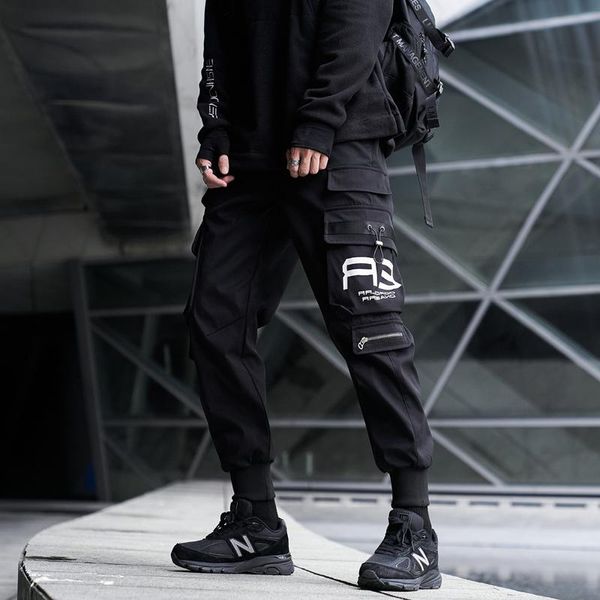 hip hop cargo pants pocket men's streetwear harajuku jogging hiphop fashion casual drop, Black
hip hop cargo pants pocket men's streetwear harajuku jogging hiphop fashion casual drop, Black