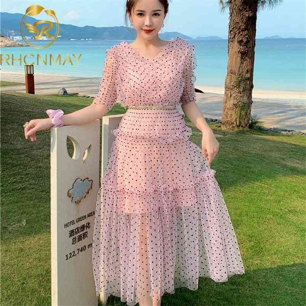 fashion summer runway arrive women's dress front and back v-neck wave point mesh slim long midi with belt 210520, Black;gray
fashion summer runway arrive women's dress front and back v-neck wave point mesh slim long midi with belt 210520, Black;gray