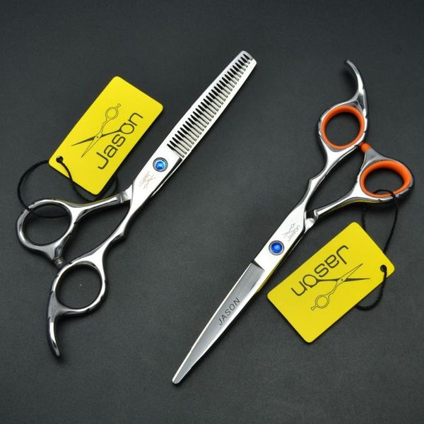 hair scissors 305# 5.5'' brand jason grade hairdressing 440c professional barbers cutting thinning shears
hair scissors 305# 5.5'' brand jason grade hairdressing 440c professional barbers cutting thinning shears
