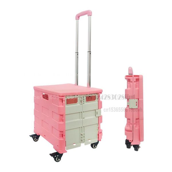 storage bags foldable shopping cart four-wheeled trolley grocery portable push-pull for the elderly household use car
storage bags foldable shopping cart four-wheeled trolley grocery portable push-pull for the elderly household use car
