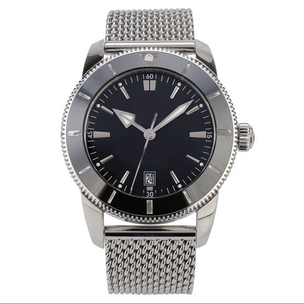 classic super-0cean mens watches 46mm black dial stainless steel strip automatic mechanical watch luxury style wristwatches k89, Slivery;brown
classic super-0cean mens watches 46mm black dial stainless steel strip automatic mechanical watch luxury style wristwatches k89, Slivery;brown