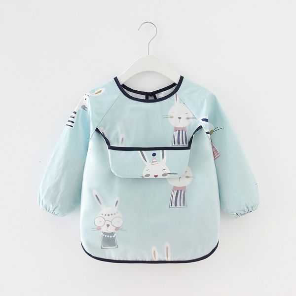 apron children's cover coat waterproof long sleeve reverse dressing baby eating pure cotton bib protective belt rice pocket 12
apron children's cover coat waterproof long sleeve reverse dressing baby eating pure cotton bib protective belt rice pocket 12