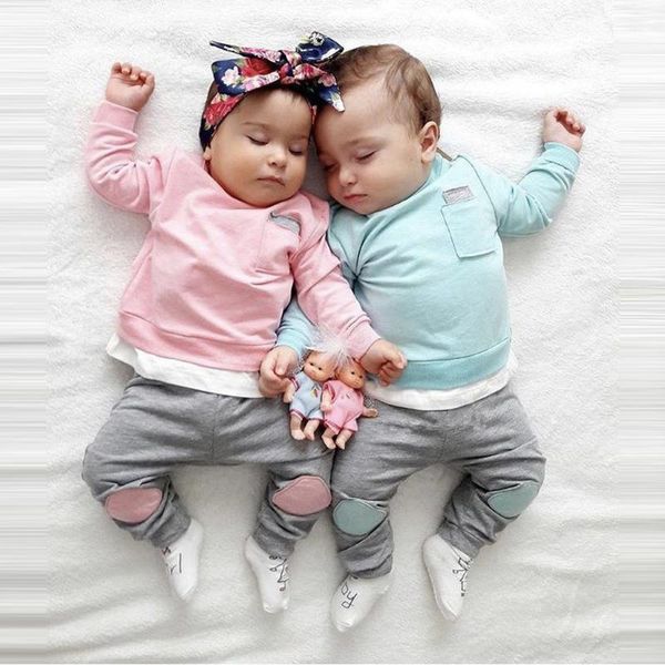 clothing sets autumn born infant baby boy girl long sleeve t shirt +pants 2pcs outfits clothes set toddler costumes ropa niña, White
clothing sets autumn born infant baby boy girl long sleeve t shirt +pants 2pcs outfits clothes set toddler costumes ropa niña, White
