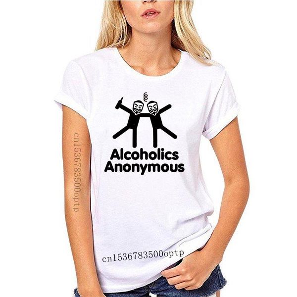 women's t-shirt graphic t shirts alcoholics anonymous shirt men for women y2k, White
women's t-shirt graphic t shirts alcoholics anonymous shirt men for women y2k, White