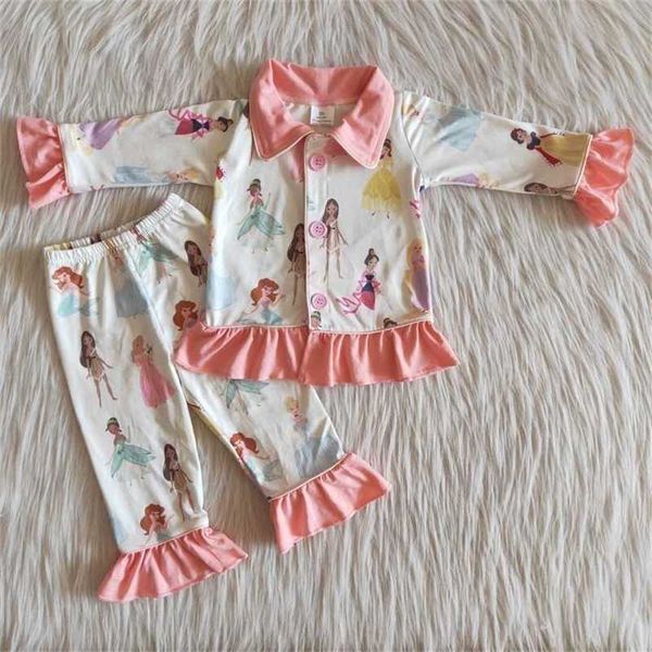 baby girls princess pink pajamas long sleeves sleepwear kids boutique wholesale night clothes sets children sale outfits 211104, White
baby girls princess pink pajamas long sleeves sleepwear kids boutique wholesale night clothes sets children sale outfits 211104, White