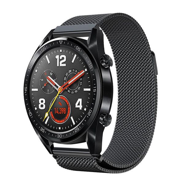 watch bands black men's bracelet strap steel 22mm for milanese watchband huawei gt, Black;brown
watch bands black men's bracelet strap steel 22mm for milanese watchband huawei gt, Black;brown