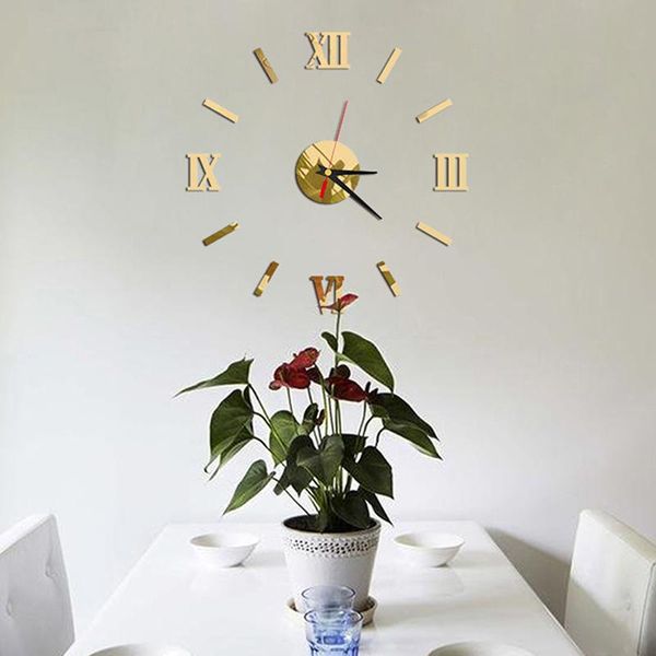 roman numerals frameless large acrylic mirror surface 3d diy wall clock home office school decor stickers clocks
roman numerals frameless large acrylic mirror surface 3d diy wall clock home office school decor stickers clocks