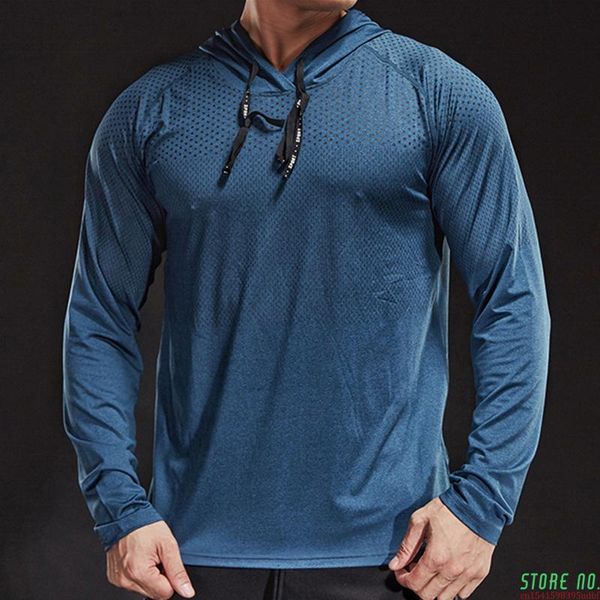 running jerseys autumn winter thick shirt man men long sleeve hooded gym t fitness training t-shirt quick dry breathable sports, Black;blue
running jerseys autumn winter thick shirt man men long sleeve hooded gym t fitness training t-shirt quick dry breathable sports, Black;blue