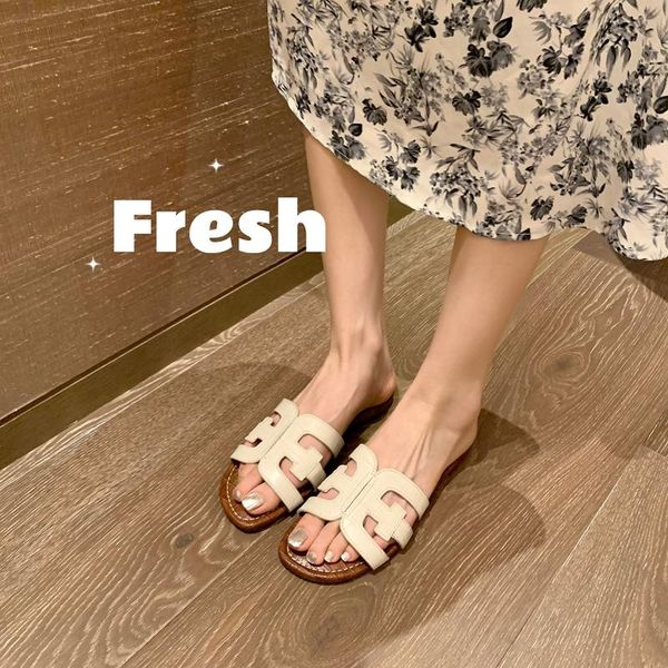 sandals in the summer of 2021, niche fashion versatile flat are worn outside resort leisure beach slippers and, Black
sandals in the summer of 2021, niche fashion versatile flat are worn outside resort leisure beach slippers and, Black