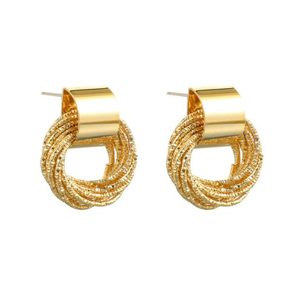 fashion 2021 simple study earrings for women gold metal multi-layer circle geometric girls party jewelry, Golden
fashion 2021 simple study earrings for women gold metal multi-layer circle geometric girls party jewelry, Golden