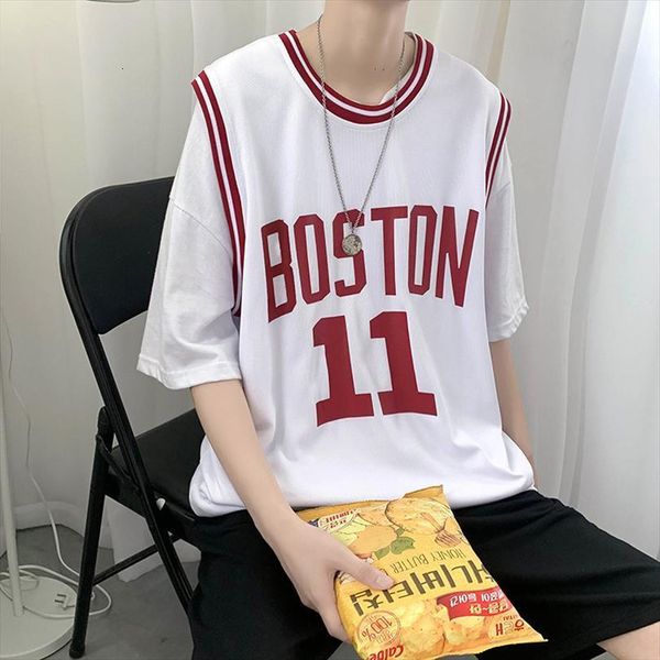 summer sports leisure short sleeve male loose korean version handsome web celebrity trend hip hop basketball clothing, White;black
summer sports leisure short sleeve male loose korean version handsome web celebrity trend hip hop basketball clothing, White;black