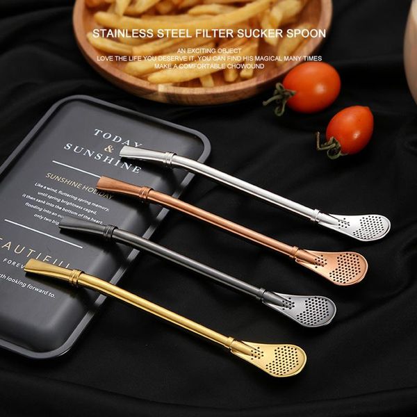 drinking straws 304 stainless steel lengthened tea filter beverage straw spoon mate reusable
drinking straws 304 stainless steel lengthened tea filter beverage straw spoon mate reusable