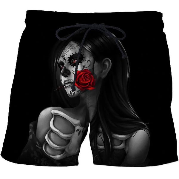 men's shorts skull horror 3d printed beach short anime pants quick-drying street clothing black casual pant, White;black
men's shorts skull horror 3d printed beach short anime pants quick-drying street clothing black casual pant, White;black