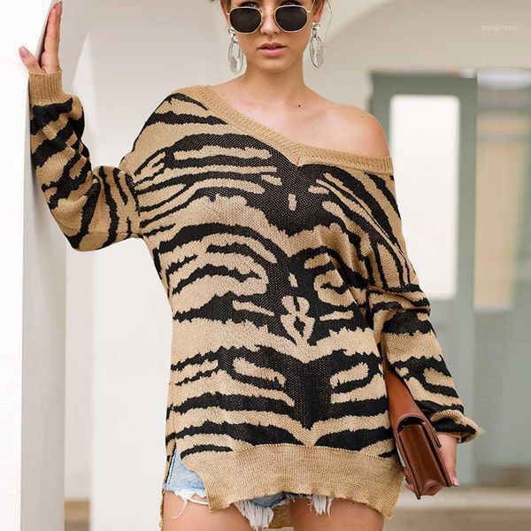 women's sweaters 4 color v neck leopard women autumn winter pullovers jumpers female knitted loose warm printed slit 2021 mujer, White;black
women's sweaters 4 color v neck leopard women autumn winter pullovers jumpers female knitted loose warm printed slit 2021 mujer, White;black