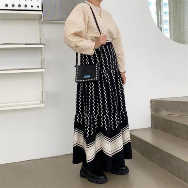autumn & winter arrivals elastic high waist slimming retro polka dot women a-line cake skirt long 210527, Black
autumn & winter arrivals elastic high waist slimming retro polka dot women a-line cake skirt long 210527, Black