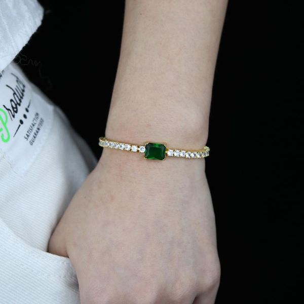 link, chain fashion green cz stone paved charm lovely gold color tennis bracelet for women lady styles party hip hop jewelry drop ship, Black
link, chain fashion green cz stone paved charm lovely gold color tennis bracelet for women lady styles party hip hop jewelry drop ship, Black