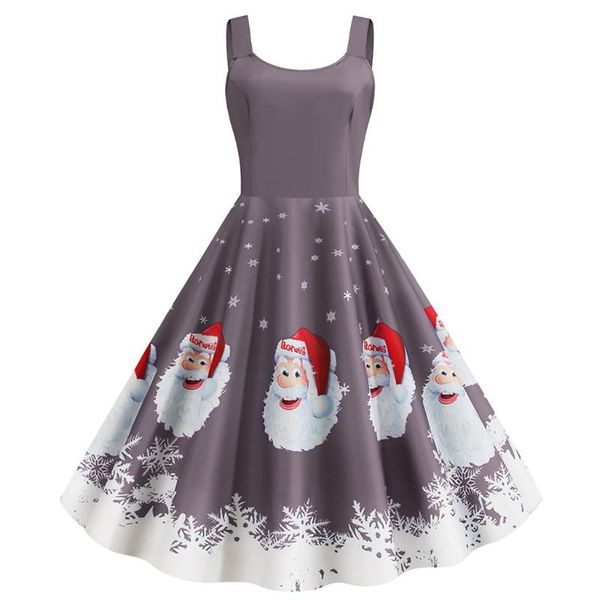 casual dresses christmas costume for women 50s 60s vintage sleeveless dress retro office party rockabilly big swing ruched de mujer, Black;gray
casual dresses christmas costume for women 50s 60s vintage sleeveless dress retro office party rockabilly big swing ruched de mujer, Black;gray