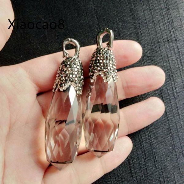 pendants water drop slide glass necklace women diy pendentif fashion women's trendy woman femme, Black
pendants water drop slide glass necklace women diy pendentif fashion women's trendy woman femme, Black