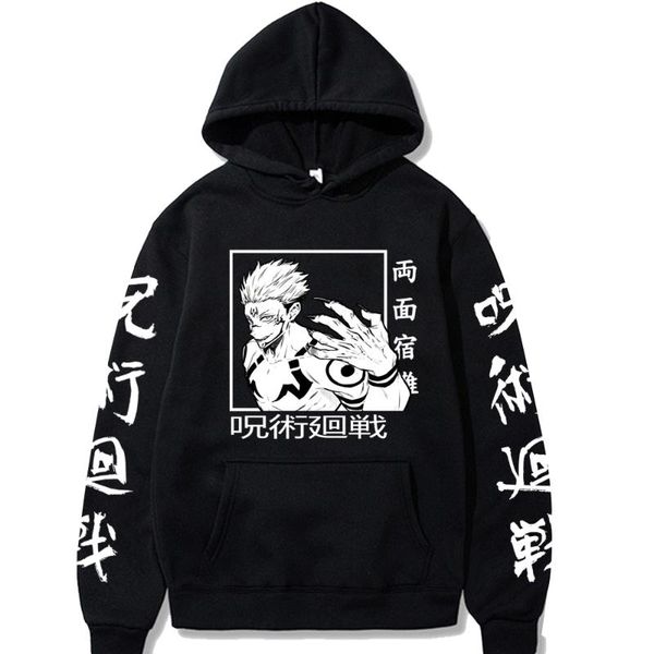 men's hoodies & sweatshirts funny jujutsu kaisen men women long sleeve hip hop sweatshirt sudaderas hombre, Black
men's hoodies & sweatshirts funny jujutsu kaisen men women long sleeve hip hop sweatshirt sudaderas hombre, Black