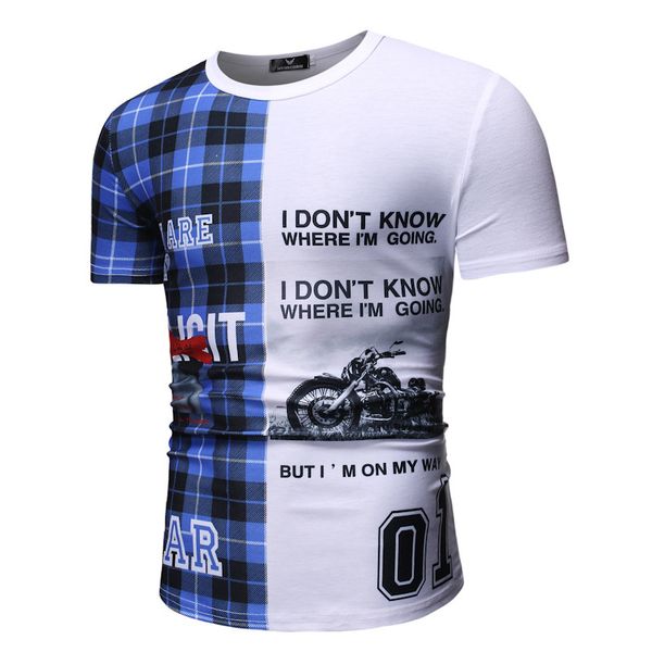 men's casual short sleeve t-shirt 2021, White;black