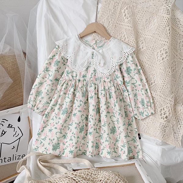 girls floral korean style girl dresses long sleeve childrens peter pan collar princess autumn, Red;yellow
girls floral korean style girl dresses long sleeve childrens peter pan collar princess autumn, Red;yellow
