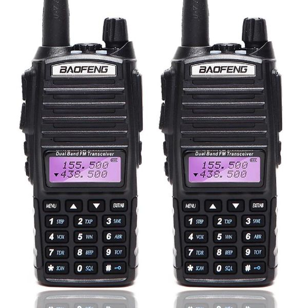 walkie talkie 2pcs 2021baofeng uv-82 tri-band ham 136-174mhz 220-260mhz&400-520mhz amatuer handheld two way portable radio uv-5r
walkie talkie 2pcs 2021baofeng uv-82 tri-band ham 136-174mhz 220-260mhz&400-520mhz amatuer handheld two way portable radio uv-5r
