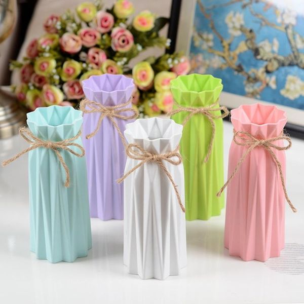 decorative flowers & wreaths modern flower vase home arrangement living room origami plastic nordic style decoration ornament decor
decorative flowers & wreaths modern flower vase home arrangement living room origami plastic nordic style decoration ornament decor