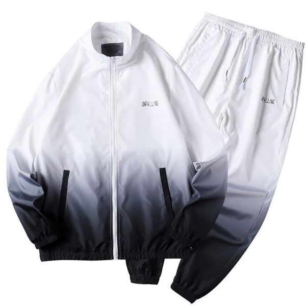 men's tracksuits tracksuit 2 pcs patchwork sweatshirt jacket and pants s streetwear clothing suit zipper casual track 5kkq, Gray
men's tracksuits tracksuit 2 pcs patchwork sweatshirt jacket and pants s streetwear clothing suit zipper casual track 5kkq, Gray