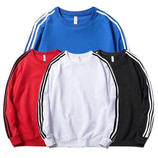 hoodies sweater men's round neck fashion three bar pullover long sleeve t-shirt korean autumn youth bottomed shirt, Black
hoodies sweater men's round neck fashion three bar pullover long sleeve t-shirt korean autumn youth bottomed shirt, Black