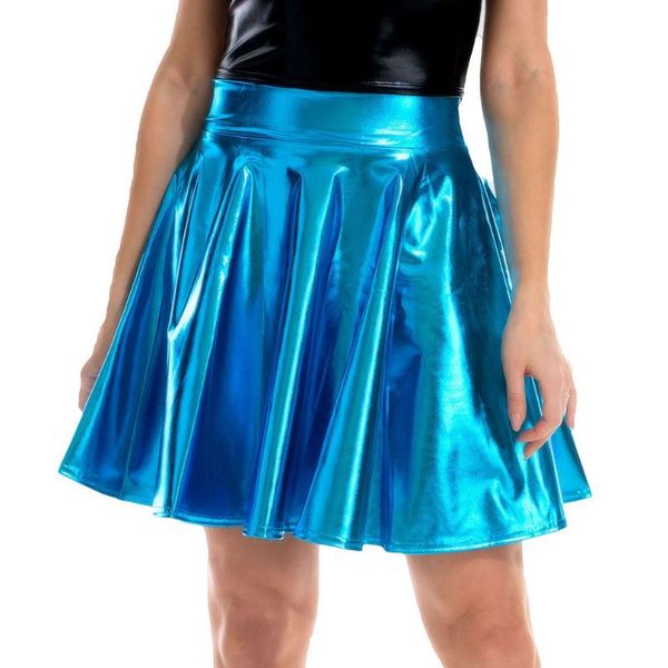 women shiny holographic mini skirt high waist a-link laser metallic short skirts party club harajuku jk festival outfits, Black
women shiny holographic mini skirt high waist a-link laser metallic short skirts party club harajuku jk festival outfits, Black