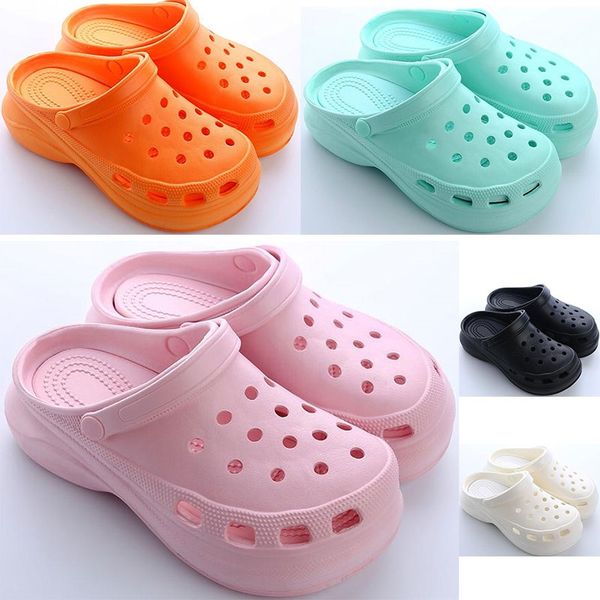 womens summer thick-soled hole shoes ladies height increase shoe black white orange pink girls women beach classic sandals slippers forty si
womens summer thick-soled hole shoes ladies height increase shoe black white orange pink girls women beach classic sandals slippers forty si