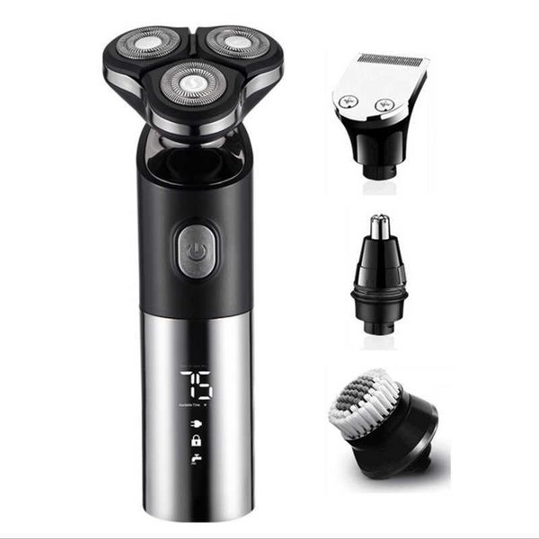 professional led dispaly washable rotate shaver men 4in1electric razor rechargeable 3d beard face dry or wet shaving machine p0817
professional led dispaly washable rotate shaver men 4in1electric razor rechargeable 3d beard face dry or wet shaving machine p0817