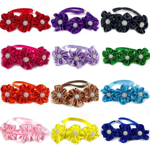 50/100pcs pet flowers bow tie collars for dog cat grooming accessories bright color pearl bowties apparel
50/100pcs pet flowers bow tie collars for dog cat grooming accessories bright color pearl bowties apparel