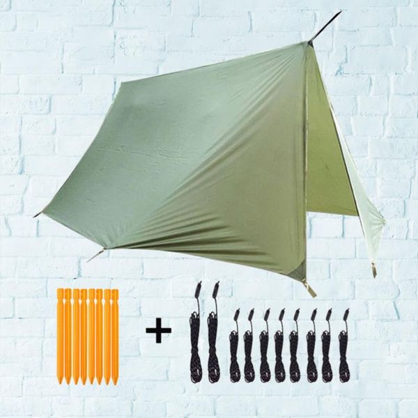tents and shelters multifunction outdoor survival tent rodless tarp camping sail canopy groundsheet (accessories not included) (green)
tents and shelters multifunction outdoor survival tent rodless tarp camping sail canopy groundsheet (accessories not included) (green)