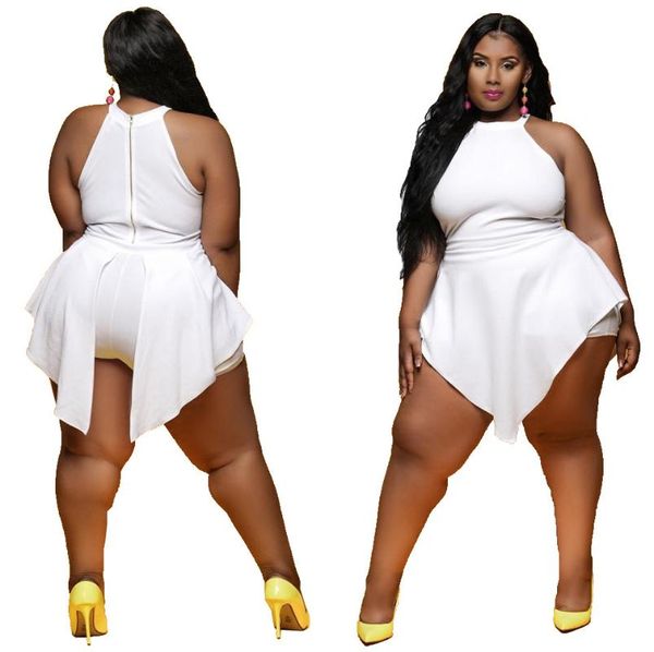 women's jumpsuits & rompers plus size women summer casual cover up plain tank jumpsuit round neck fashion sleeveless beach party aimee2, Black;white
women's jumpsuits & rompers plus size women summer casual cover up plain tank jumpsuit round neck fashion sleeveless beach party aimee2, Black;white