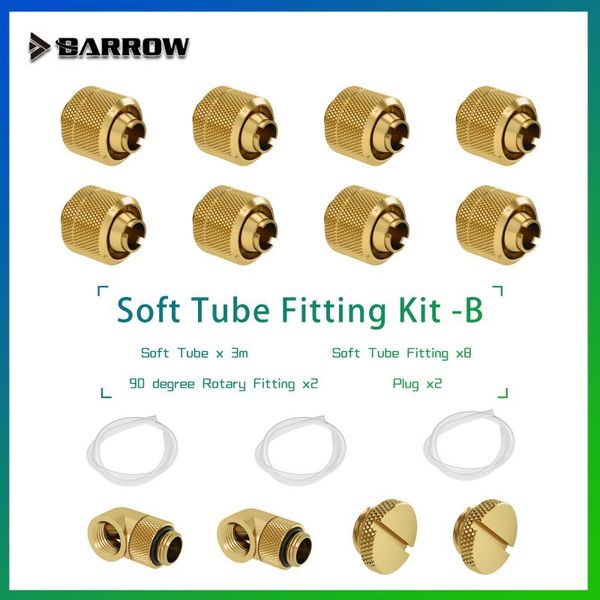 barrow soft tube fittings kit set,90 degree, plug ,compress fitting ,10x13mm,10x16mm pipe for computer water cooling ba-stkb fans & coolings
barrow soft tube fittings kit set,90 degree, plug ,compress fitting ,10x13mm,10x16mm pipe for computer water cooling ba-stkb fans & coolings