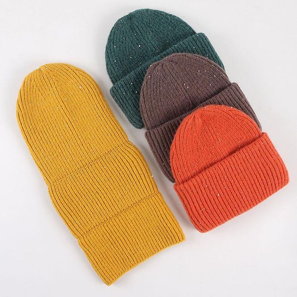 beanie/skull caps knitted hat three layers thick warm autumn winter hats for women paillette designer outdoor bonnet skullies beanies, Blue;gray
beanie/skull caps knitted hat three layers thick warm autumn winter hats for women paillette designer outdoor bonnet skullies beanies, Blue;gray