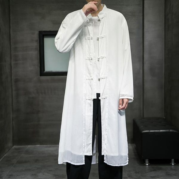 men's trench coats autumn men white linen coat 2021 mens loose long chinese type cotton windbreaker male mandarin collar cardigan robe, Tan;black
men's trench coats autumn men white linen coat 2021 mens loose long chinese type cotton windbreaker male mandarin collar cardigan robe, Tan;black