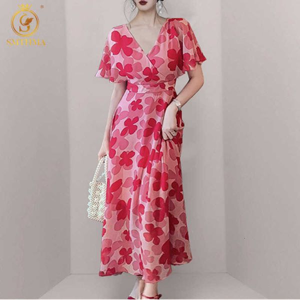 casual dresses vintage chiffon woman elegant floral french v-neck high waist for women summer 2021 vestido 29fi, Black;gray
casual dresses vintage chiffon woman elegant floral french v-neck high waist for women summer 2021 vestido 29fi, Black;gray