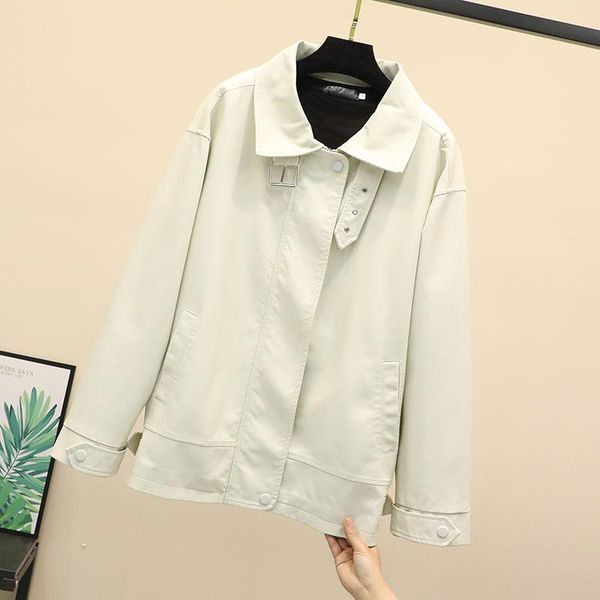 women's leather & faux oversize lose jackets women pu coats black 2021 autumn mid long female coat simple design
women's leather & faux oversize lose jackets women pu coats black 2021 autumn mid long female coat simple design